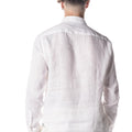Berna Camicia Lino Uomo 220008BIANCO BERNA