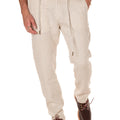 Pantalone Chino Lino Uomo 