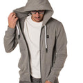 Felpa Zip Logo Uomo 24ZANE20022GRIGIO SHOE