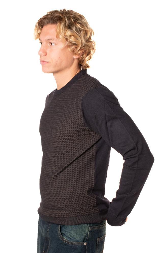 Pullover Easy Uomo 4052225NAVY RICICLO