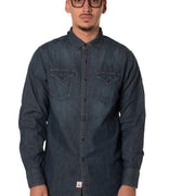Camicia Denim Uomo MA860T00026CBLU REPLAY