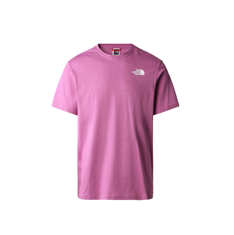 The North Face Tshirt Red BoxUomo NF0A2TX2VIOLA THE NORTH FACE