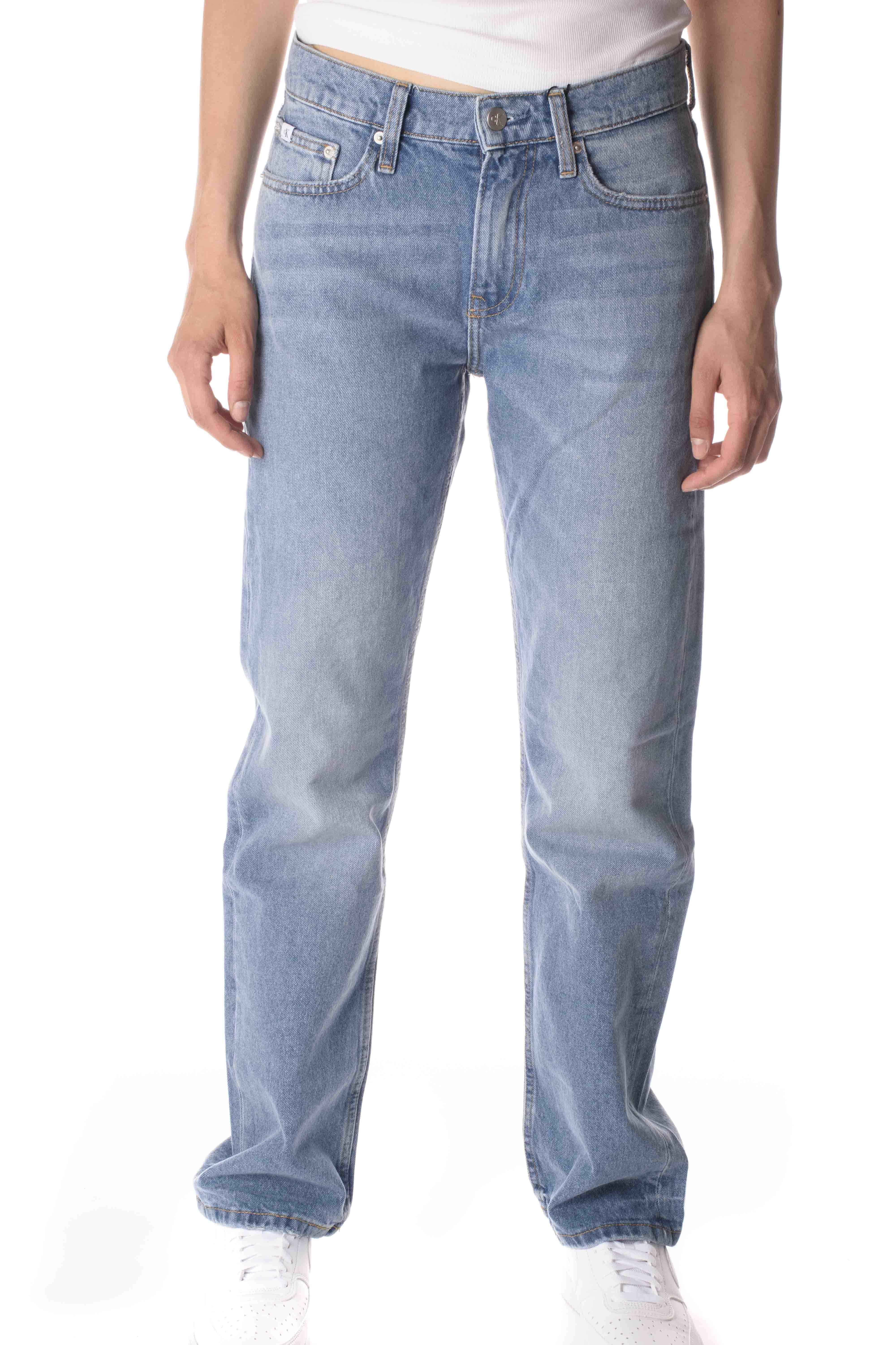 Calvin Klein Jeans Vita Bassa Donna J202221CELESTE CALVIN KLEIN