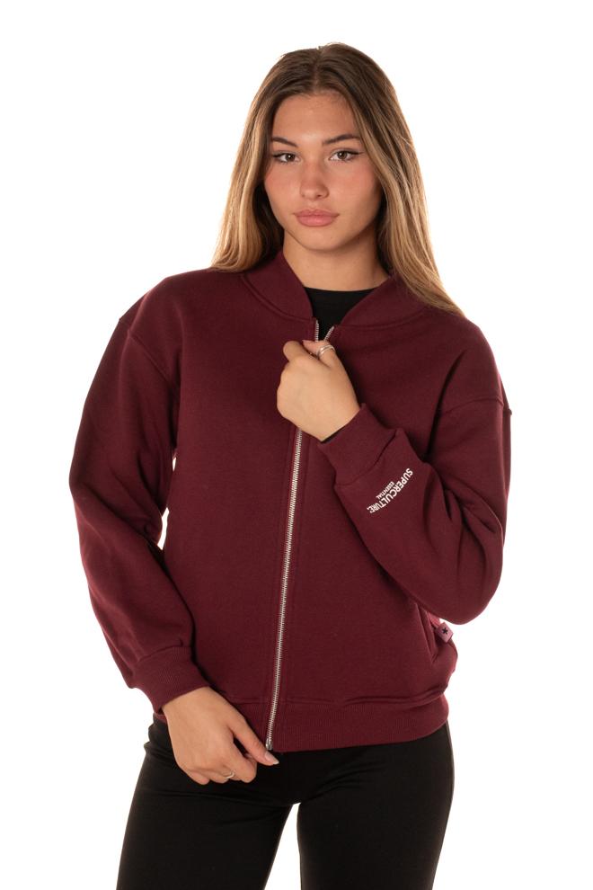 Felpa Ilda Donna ILDA-ZBORDEAUX SUPERCULTURE