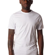 T-Shirt Basic Slim Uomo Bianca 