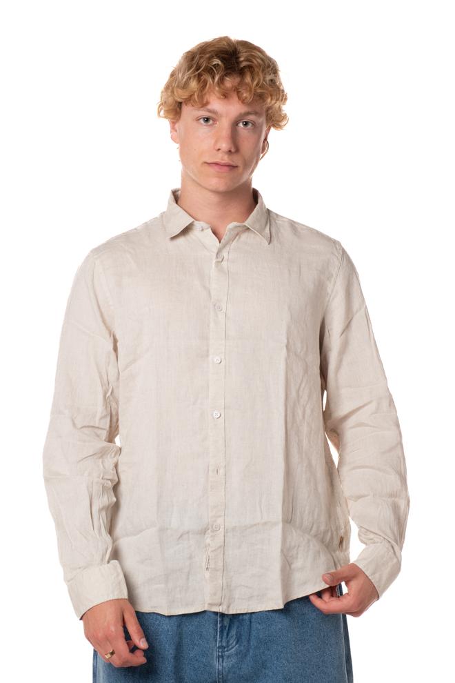 Camicia Lino Uomo GL7619BEIGE GIANNI LUPO