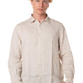 Camicia Lino Uomo GL7619BEIGE GIANNI LUPO