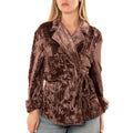 Blazer Velluto Donna 