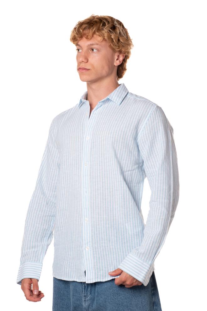 Camicia Righe Uomo 