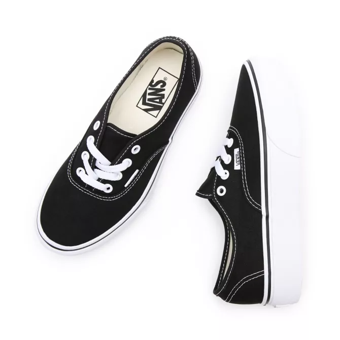 VANS SNEAKERS AUTHENTIC PLATFORM VN0A3AV8BLK1BLK/WHT VANS
