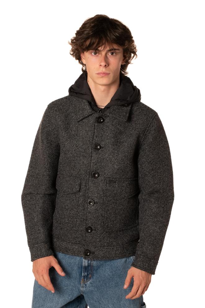 Cappotto Short Uomo GL360RNERO GIANNI LUPO
