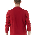 maglione logo uomo rosso 