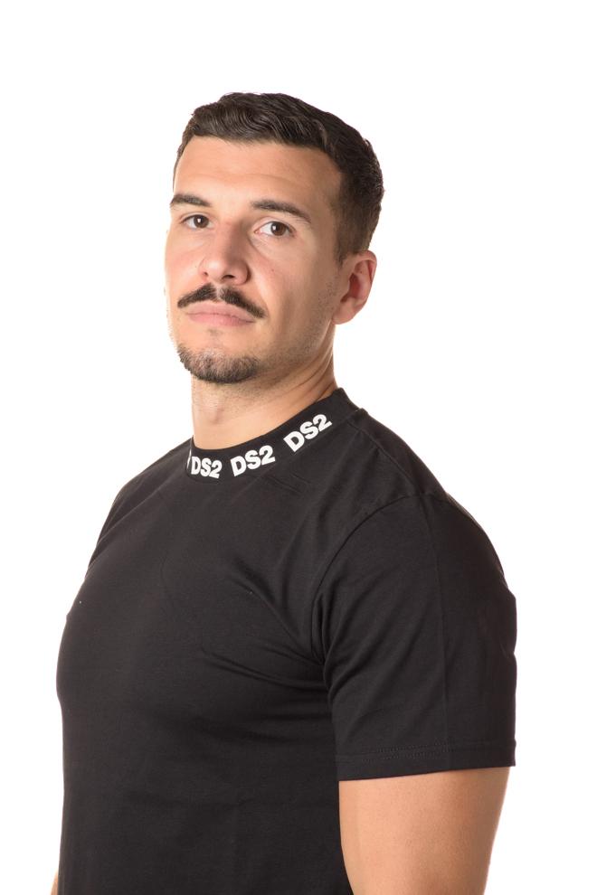 Tshirt DS2 Uomo FW25224NERO DS2